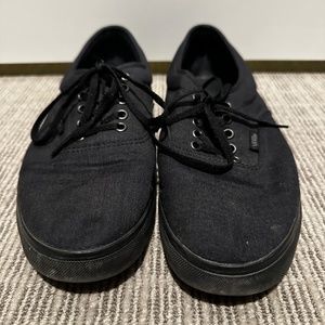 Vans Black on Black